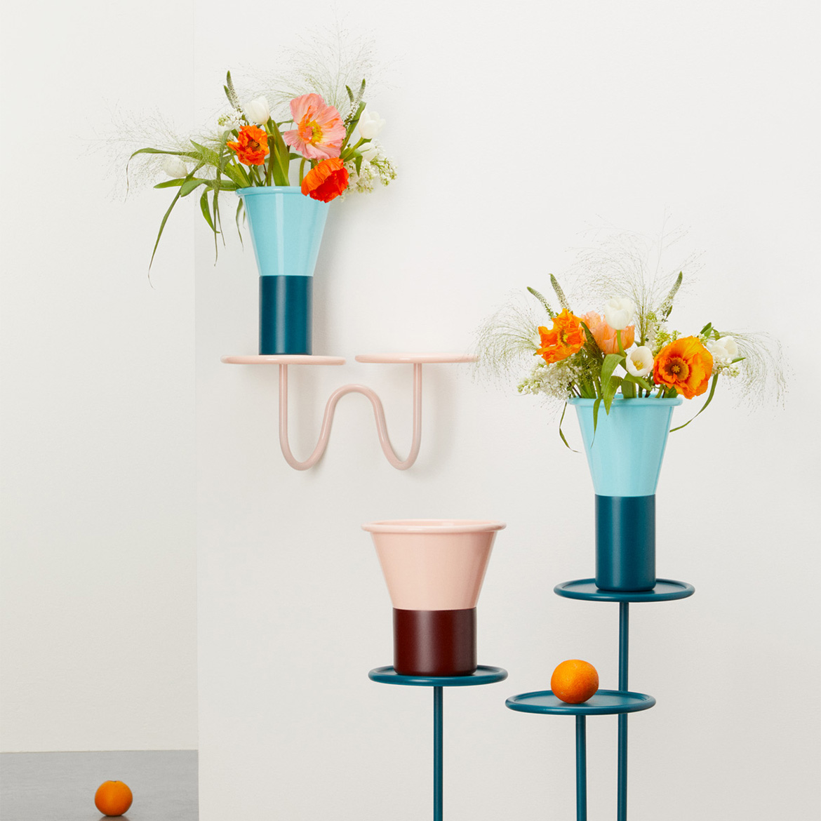 Mimosa vase