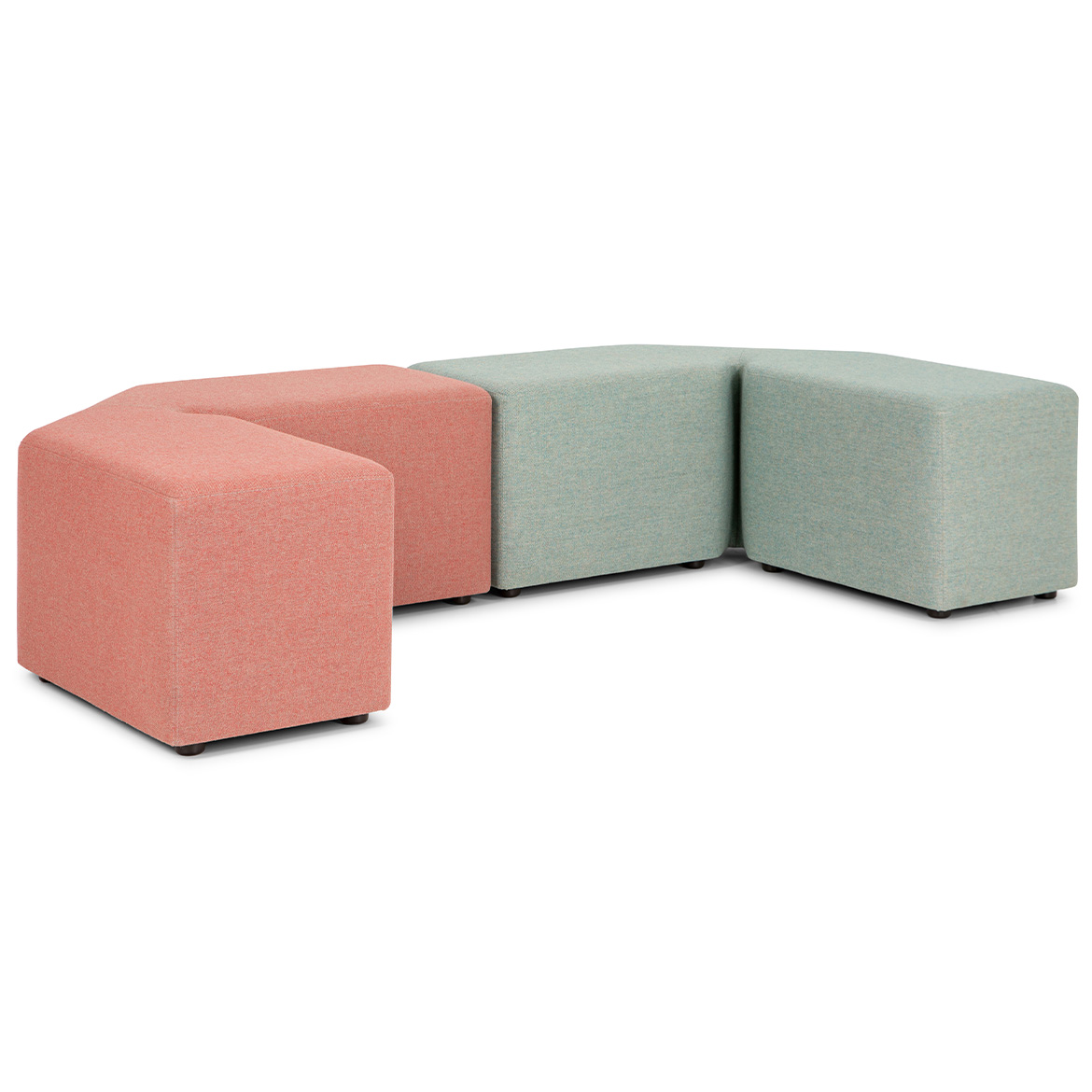 Plus 502 modular poufs