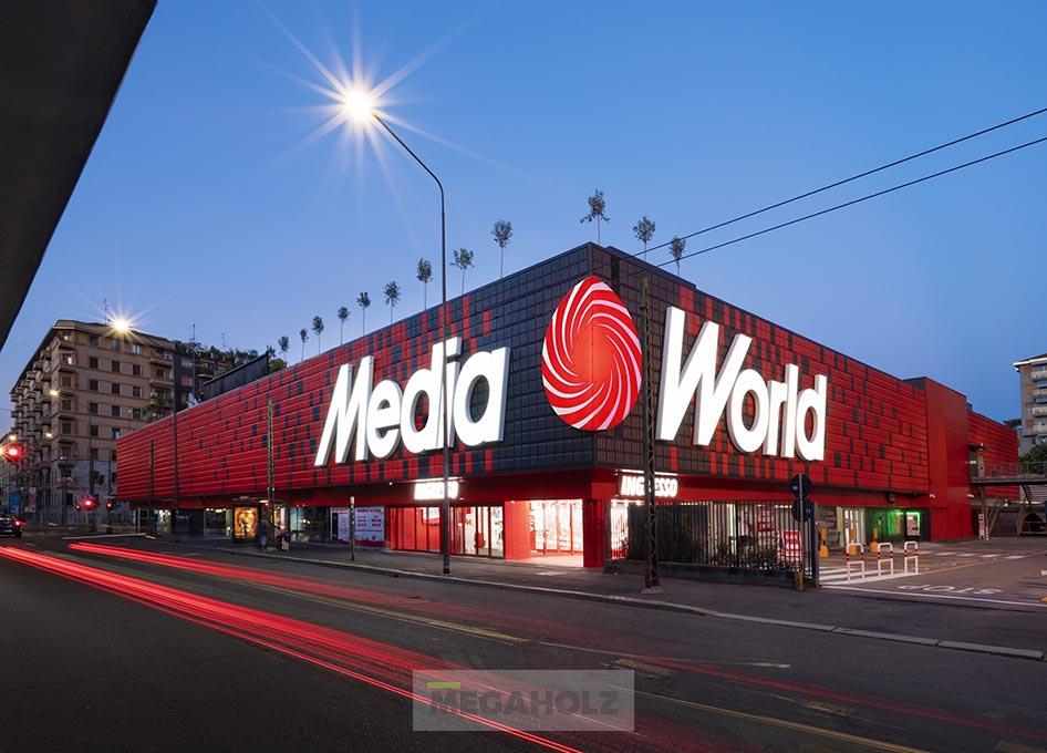 media world milano, certosa, üzletberendezés, design, építés, szerelés, magyar, olasz, media markt